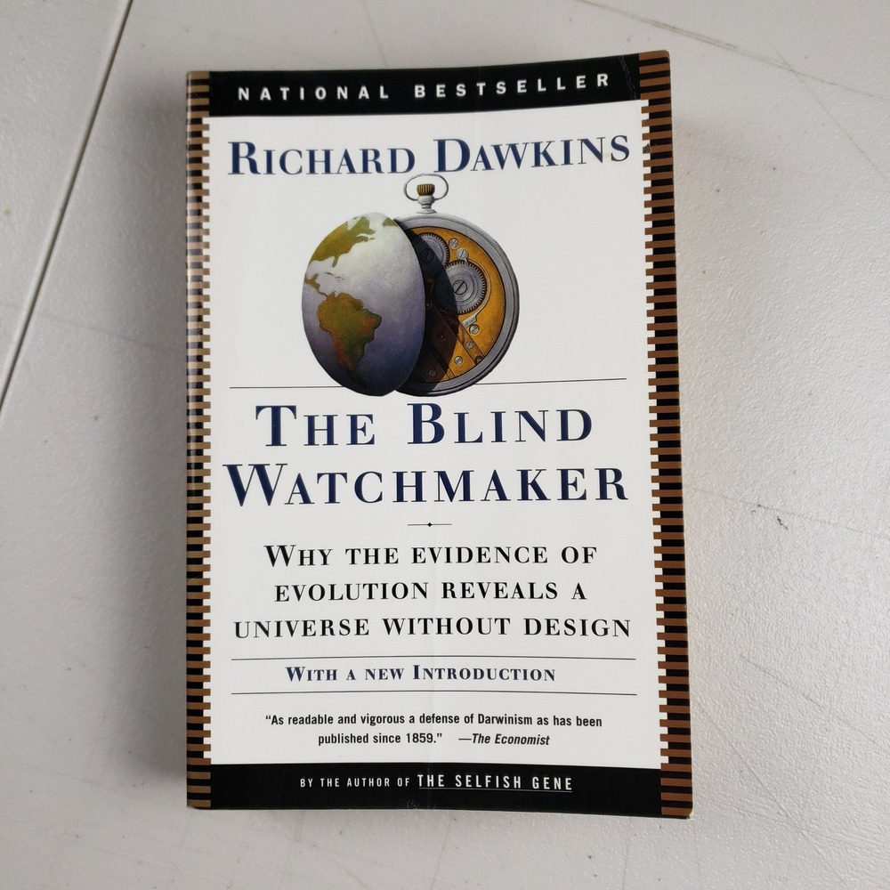 The Blind Watchmaker Richard Dawkins Evolution Science Paperback 1996 Reissue